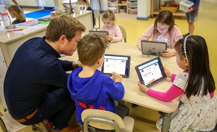 Onderwijs op tablet