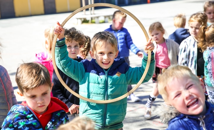 Buitenspelen bij De Smelen